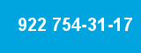922 754-31-17